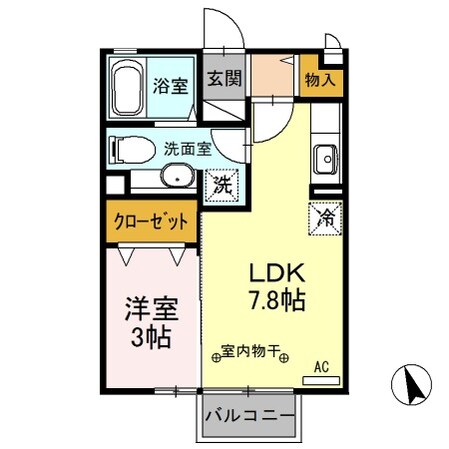 アルシオネ Ⅱの物件間取画像